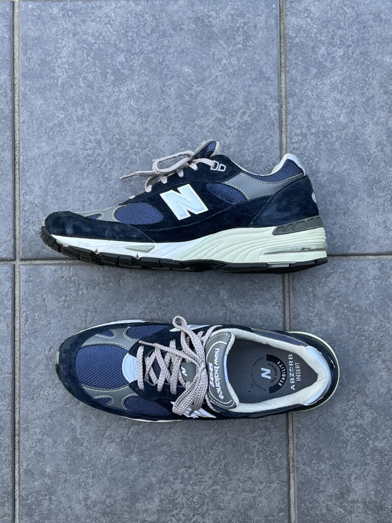 【レビュー】NewBalance M991は高級感があるスニーカー