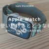 【何年使える？】Apple Watchを4年使い続けるとどうなるのか